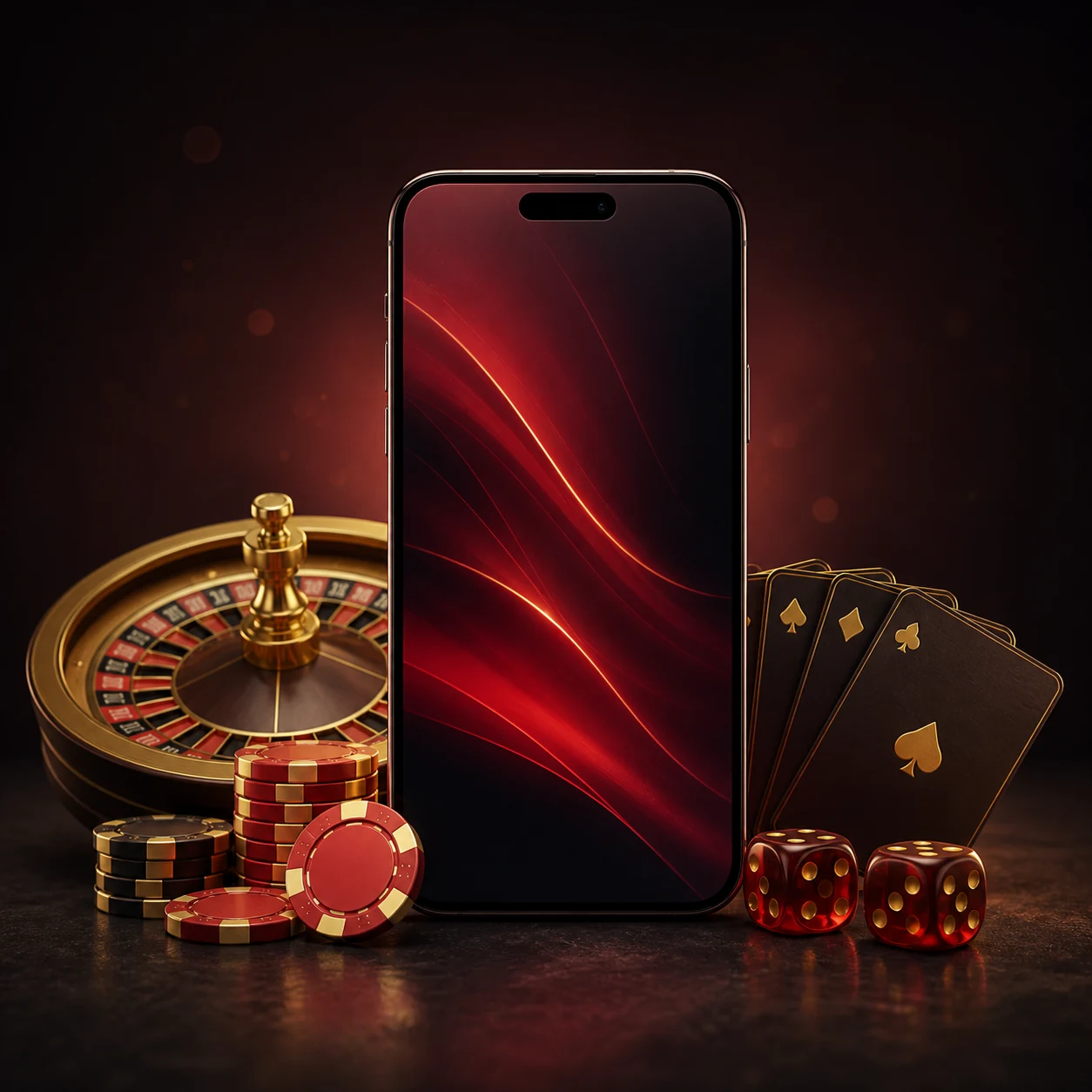 Abstract Lucky247 mobile game-lobby check